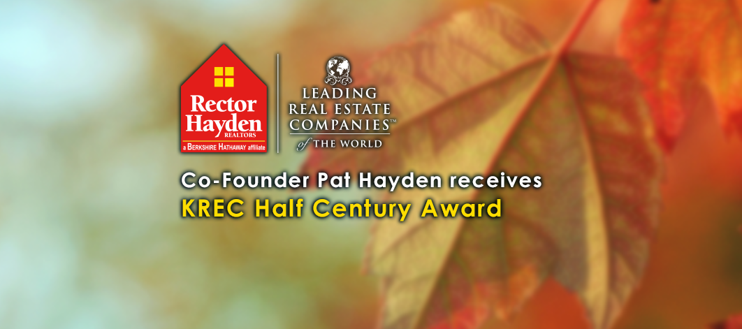 Pat Hayden receives KREC Half Century Award