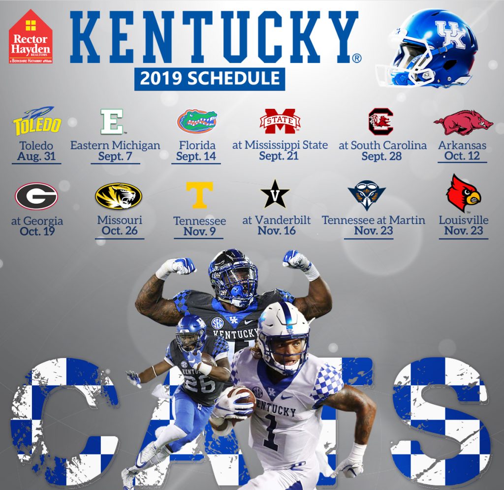 Wildcat Men's Football 2019 Schedule - Rector Hayden REALTORS®